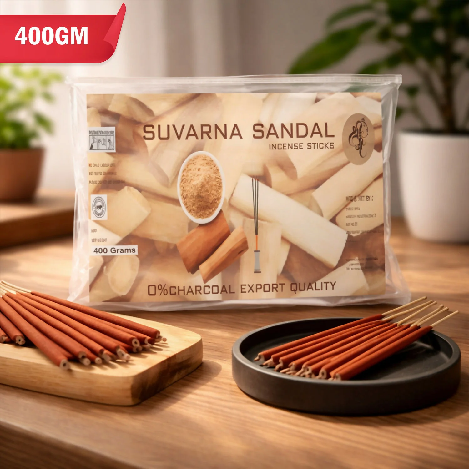 Suvarna Sandal Fragrance scented Stick Agarbatti Natural Incense Sticks for Pooja - Image 5
