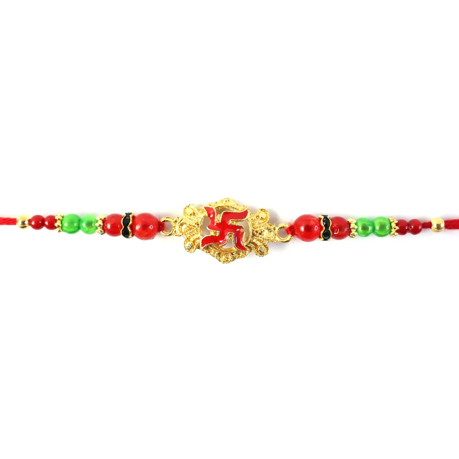 Swastik Symbol Auspicious Designer Rakhi - Image 5