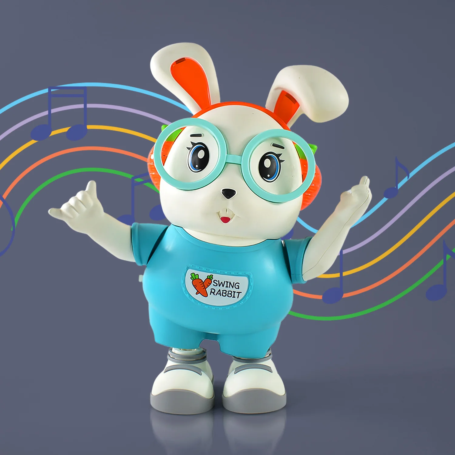Electroplay Swing Rabbit Musical Dancing Toy(1 Pc / Battery Not Included) - Image 5