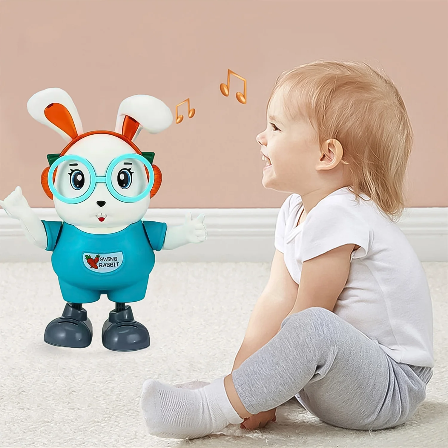 Electroplay Swing Rabbit Musical Dancing Toy(1 Pc / Battery Not Included) - Image 7