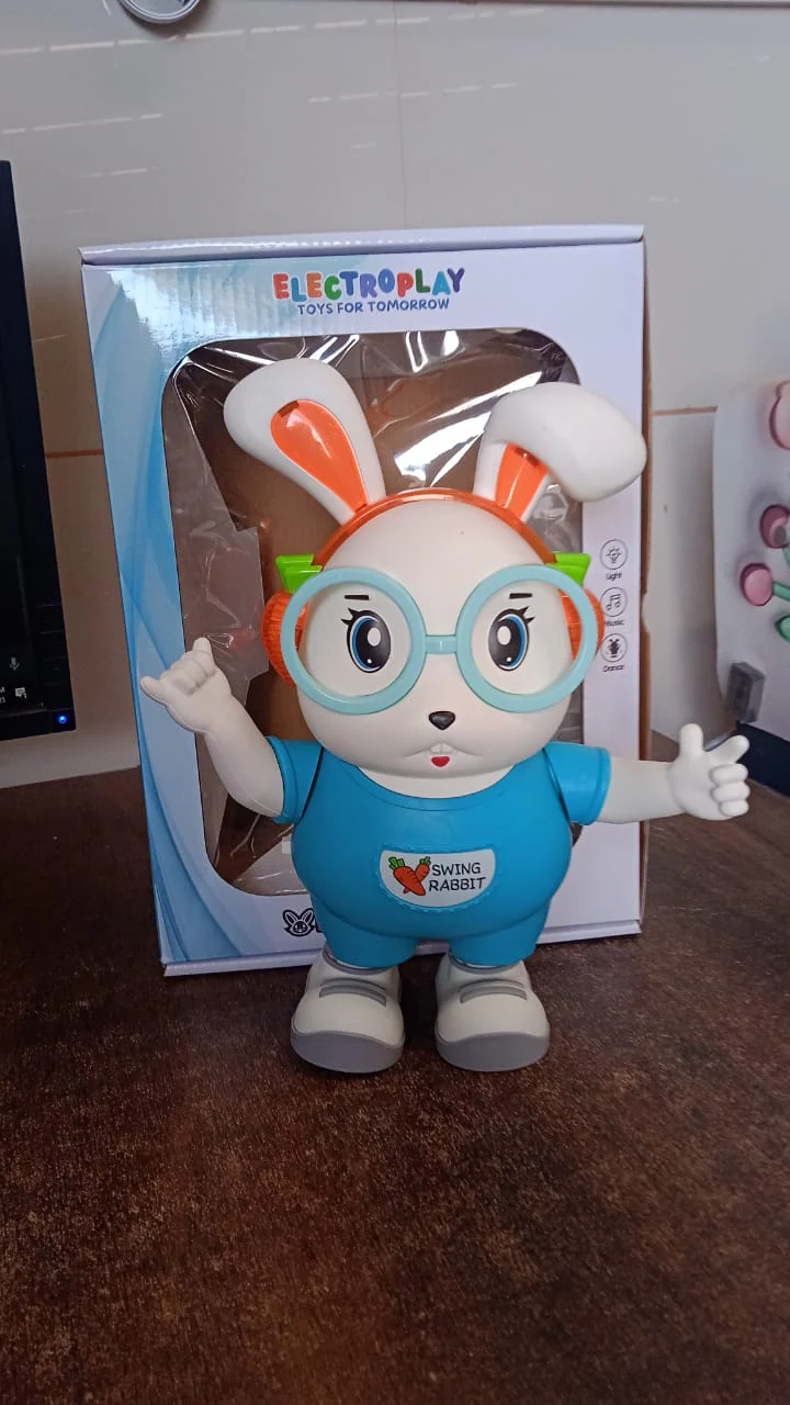 Electroplay Swing Rabbit Musical Dancing Toy(1 Pc / Battery Not Included) - Image 9