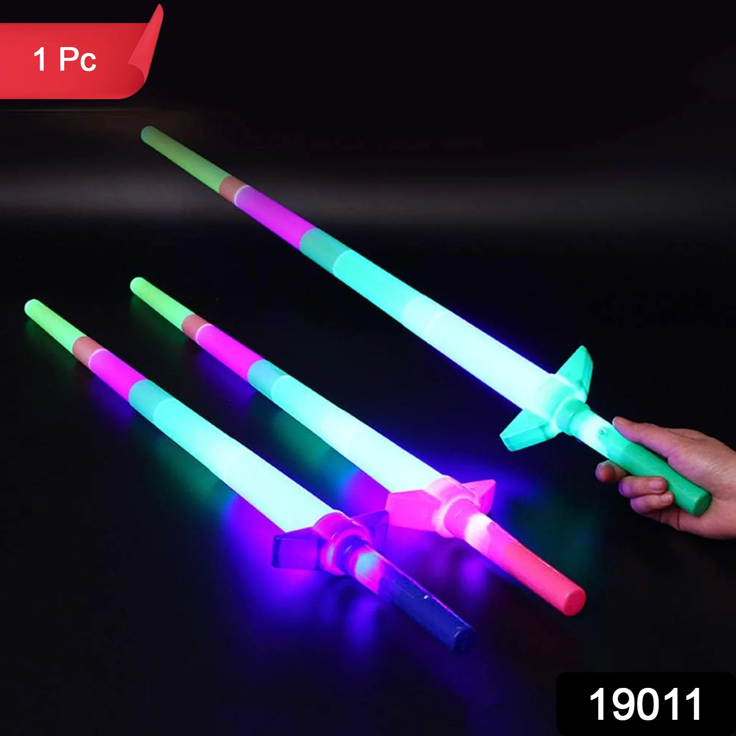 Sword With LED Lights, Glow In The Dark Flashing Sword - Image 2