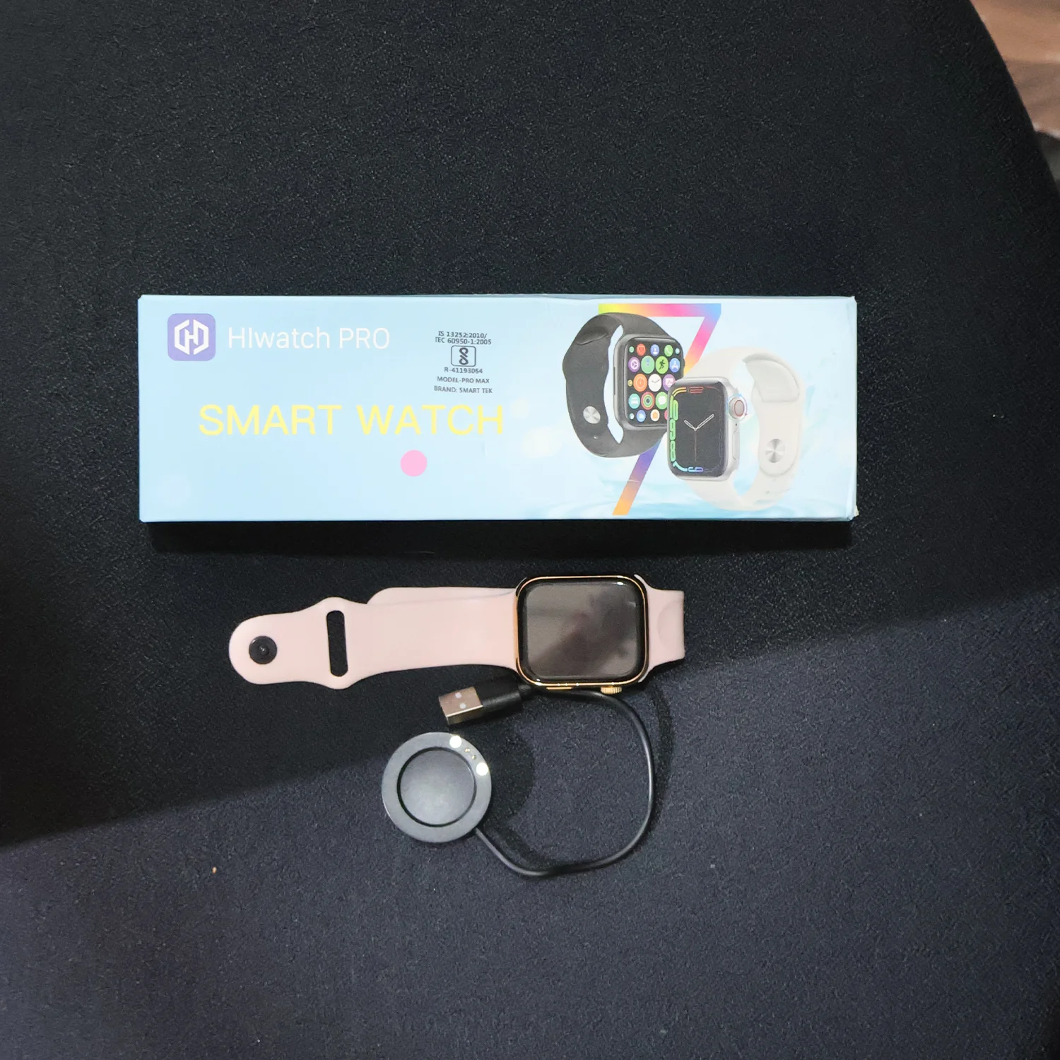 T700S Large Display Wireless Charging Smart watch (1 Pc) - Image 7