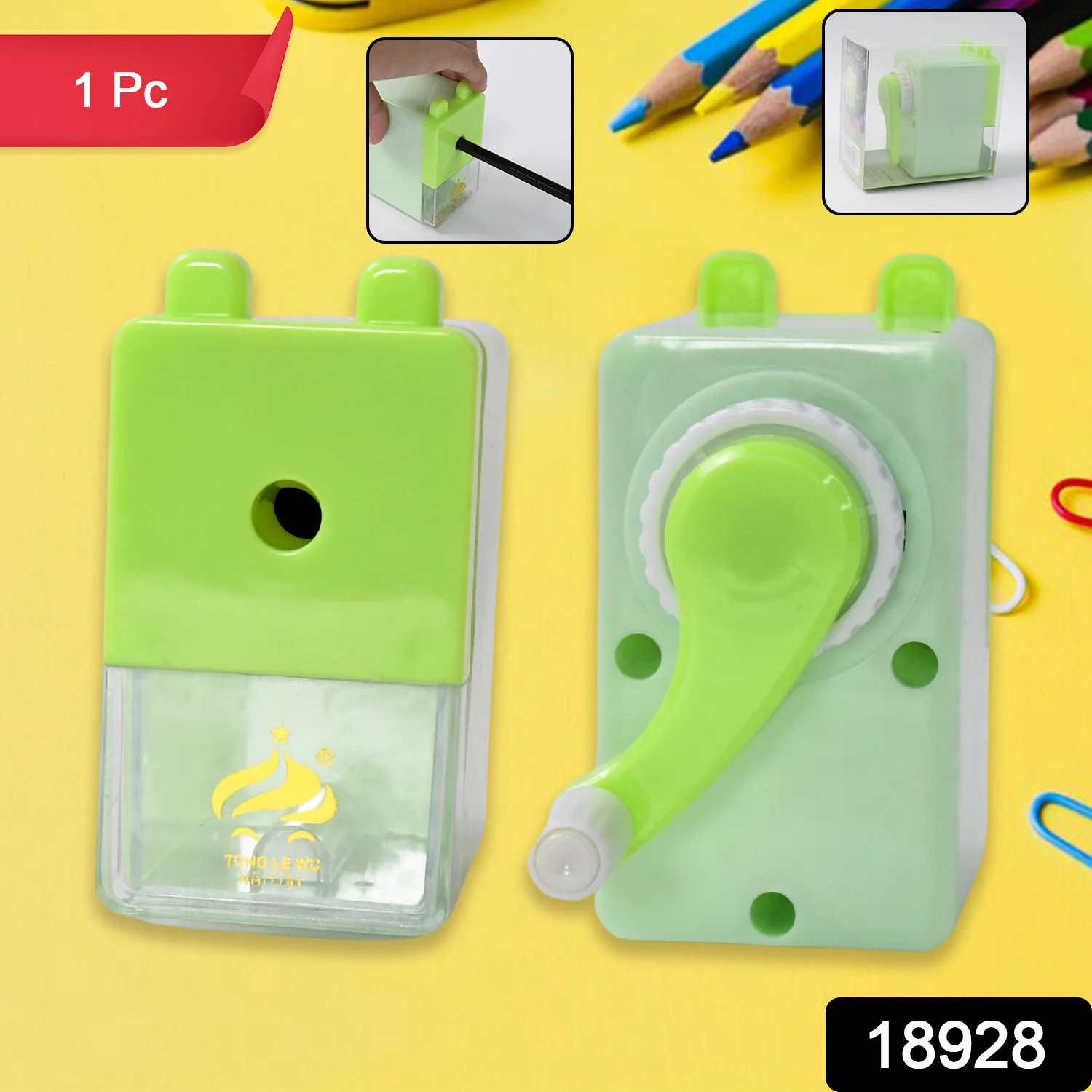 Table Sharpener-Pencil & Sharpener for Pencil Sharpener Machine (1 Pc) - Image 2