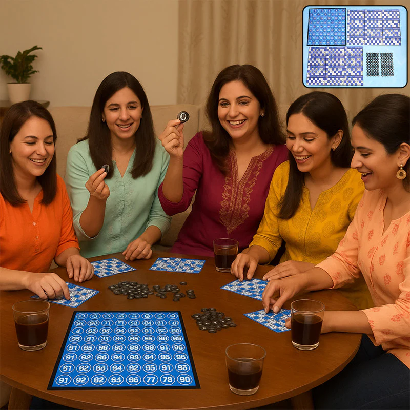 Tambola Board Game Classic Housie Number Game for Family & Party Fun - Image 2