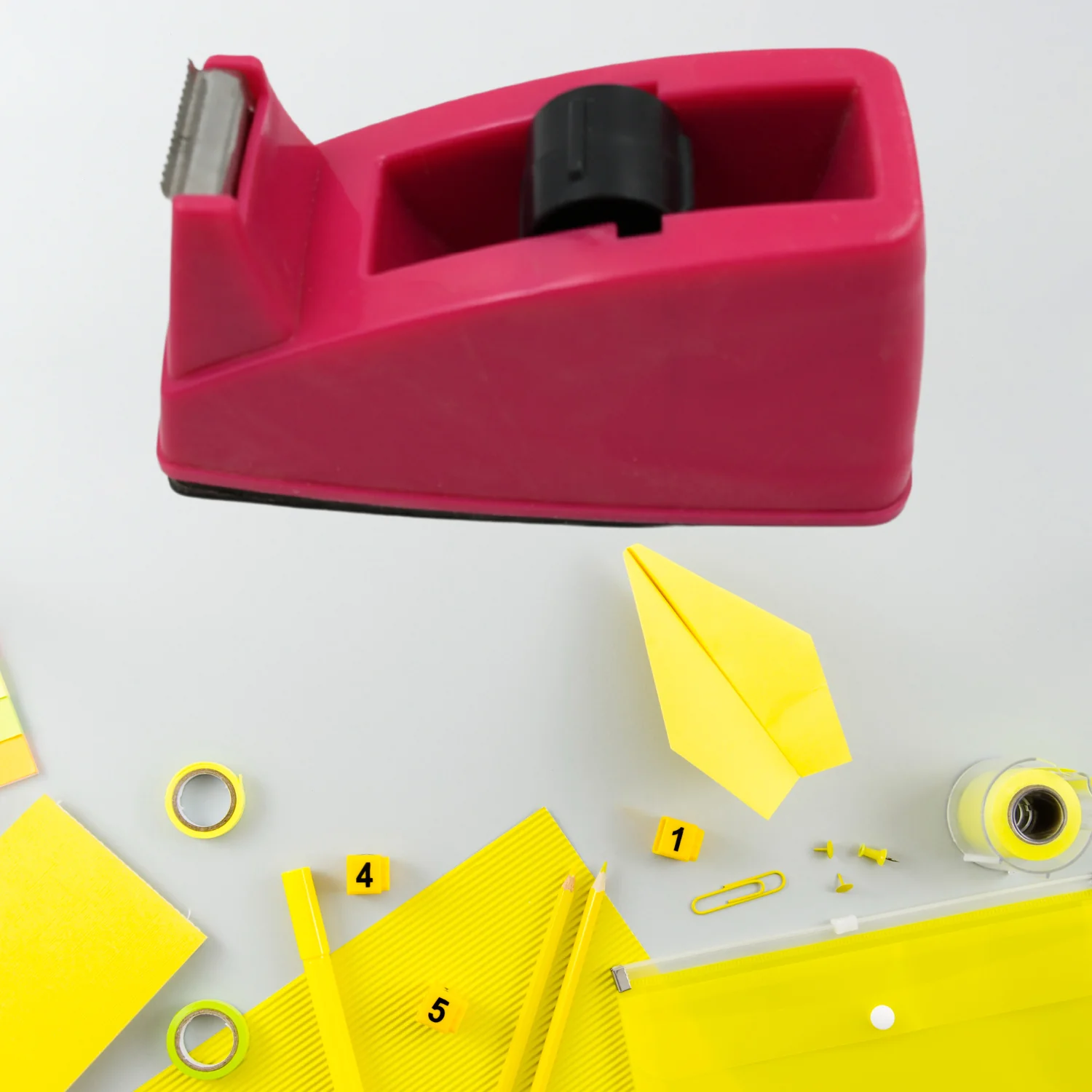 Plastic Tape Dispenser & Cutter for Home, Office & School  (1 pc / B Grade) - Image 5