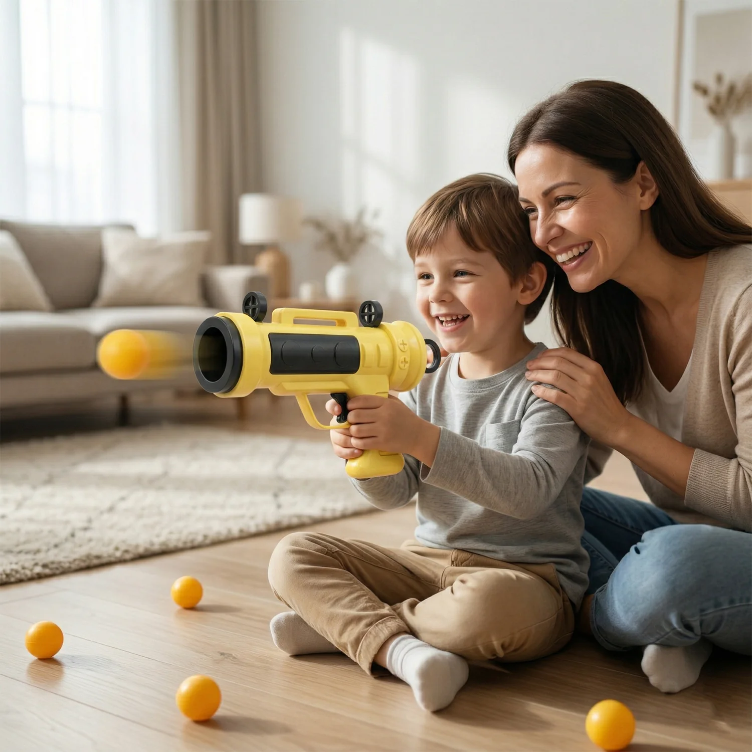 Target Titan Ball Shooter Toy Gun (1 Set) - Image 4