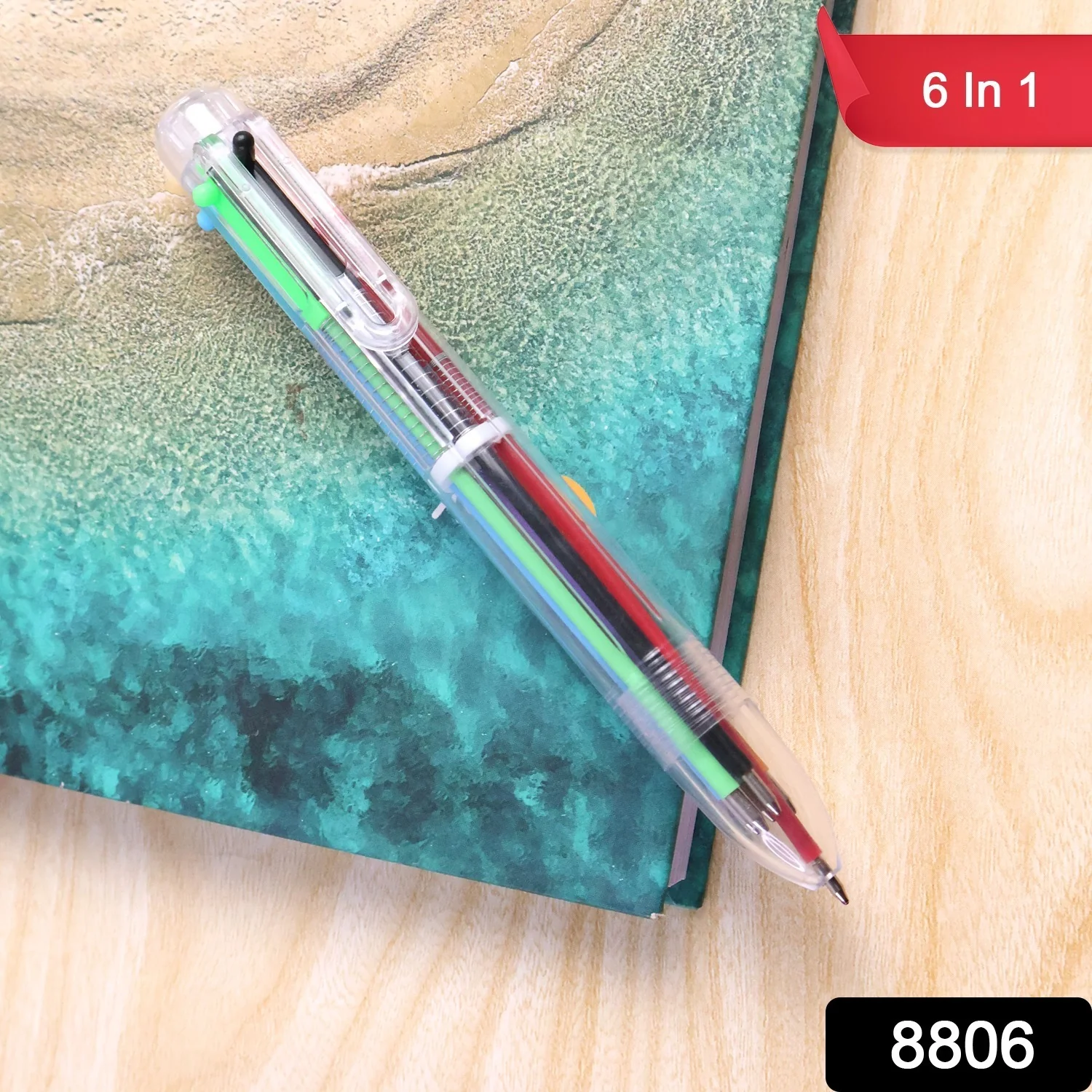 6-in-1 Multicolor Ball Point Pen - Image 2