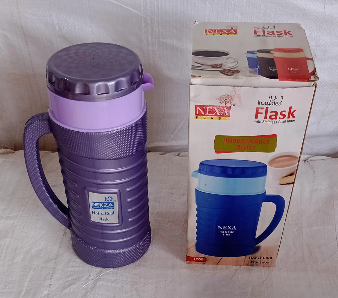 Stainless Steel Thermos Flask (Multiple Sizes) Travel Mug, Coffee, Tea - Image 9