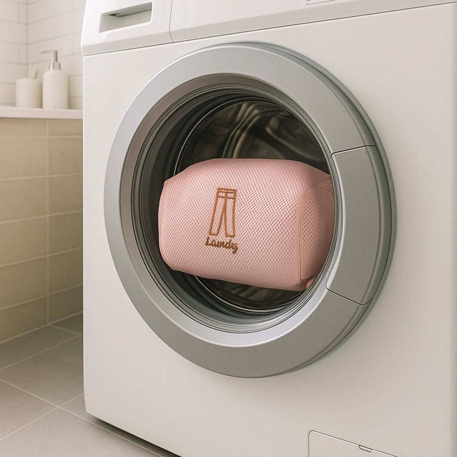 Thick 3D Mesh Laundry Wash Bag - (1 Pc) - Image 7