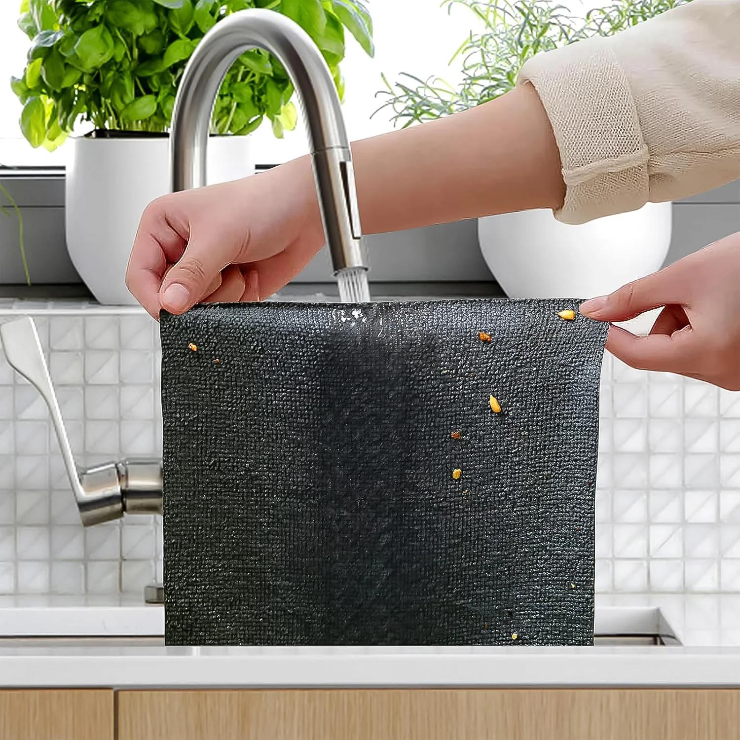 Thickened Magic Wipe Home Kitchen Car Multi-Functional Cleaning Rag (20 Pc) - Image 4