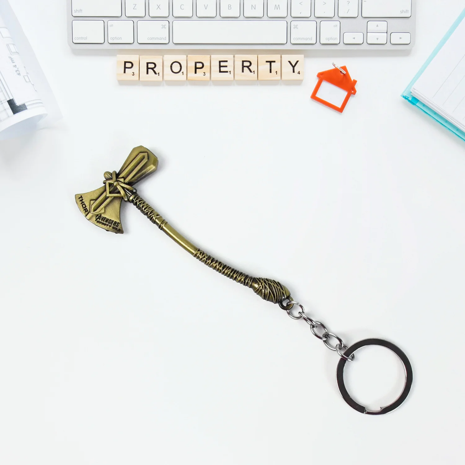 Stormbreaker Hammer Keychain: Unleash the Power of the Gods (1 Pc) - Image 7