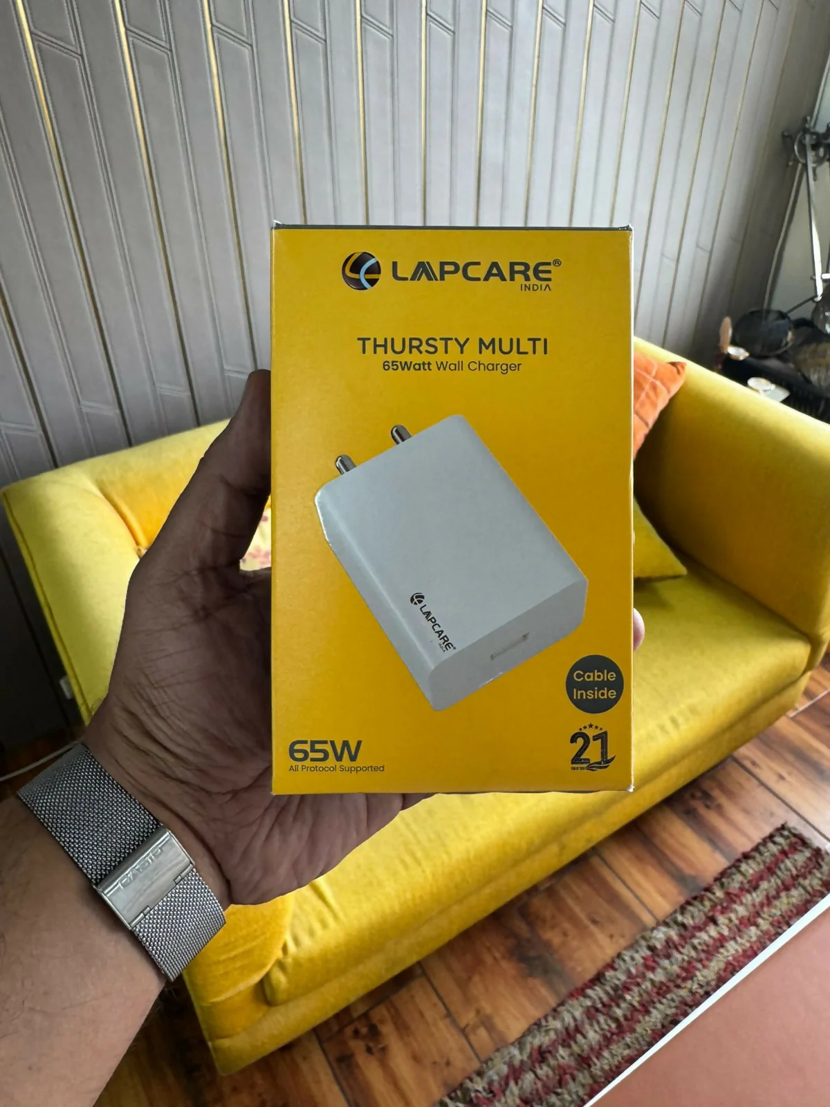 THURSTY MULTI 65W TYPE C FAST CHARGER LOX-160 - Image 2