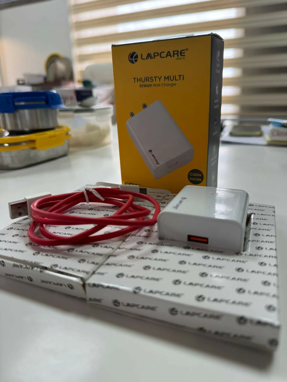 THURSTY MULTI 65W TYPE C FAST CHARGER LOX-160 - Image 3
