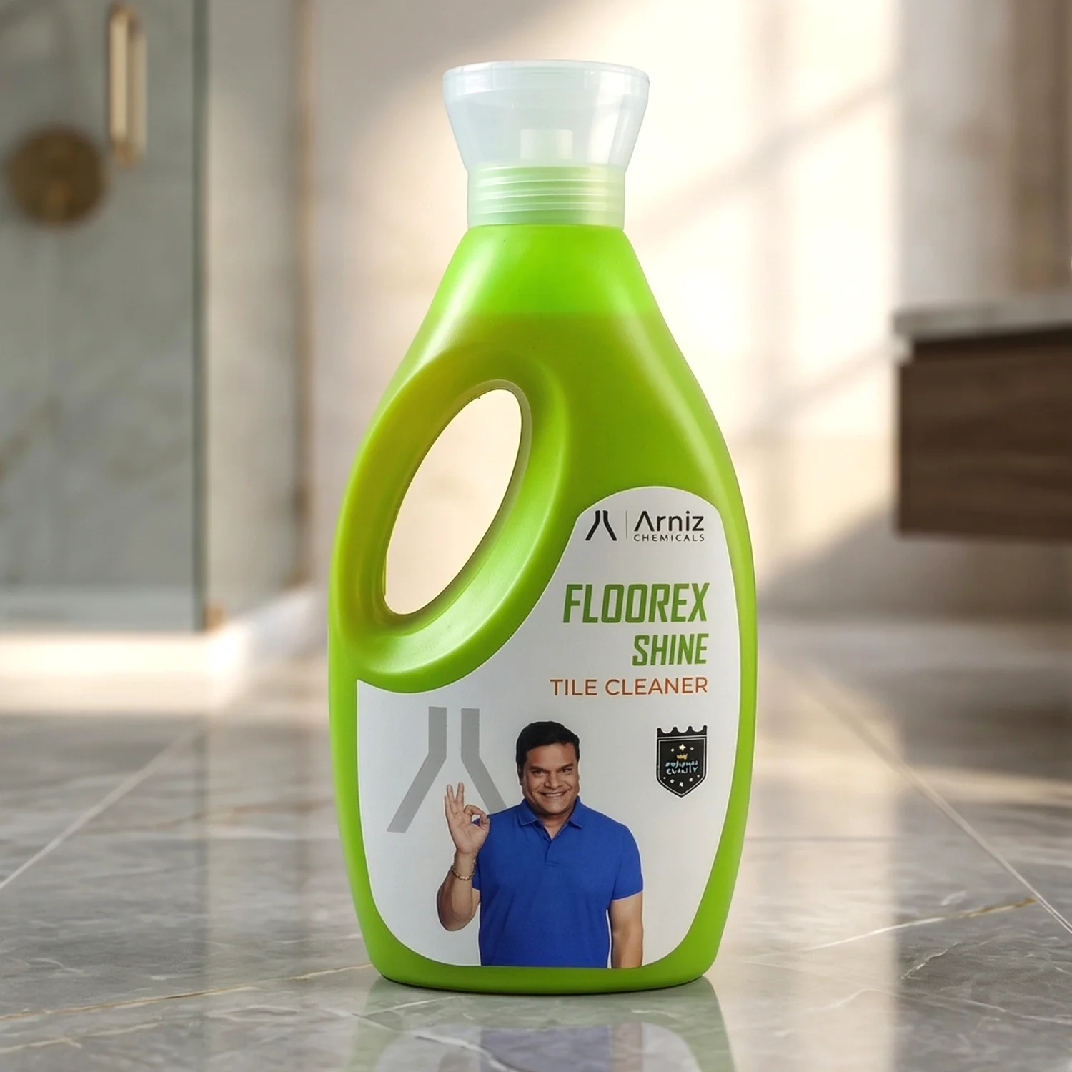 Tile Cleaner Liquid Floor Cleaning Solution for Tiles Marble and Floor Surfaces (1 Ltr) - Image 3
