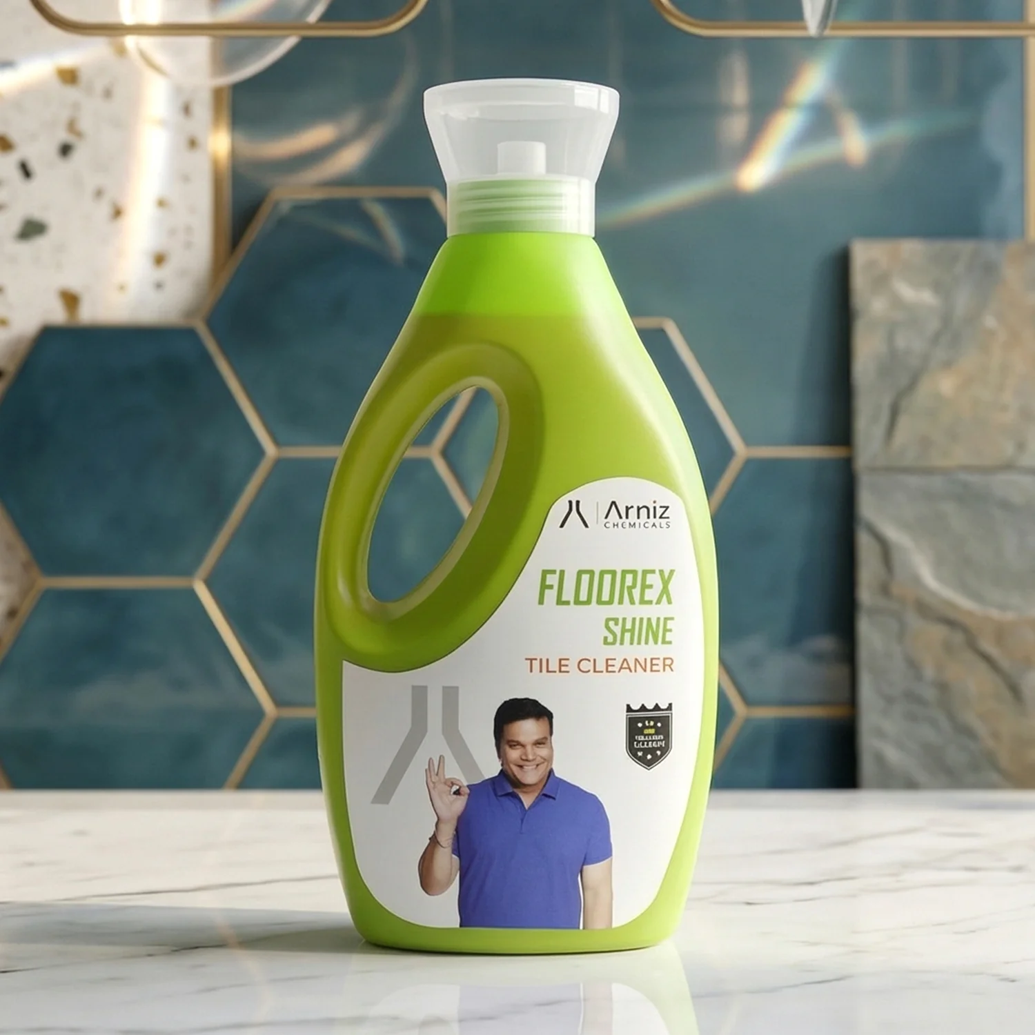 Tile Cleaner Liquid Floor Cleaning Solution for Tiles Marble and Floor Surfaces (1 Ltr) - Image 6