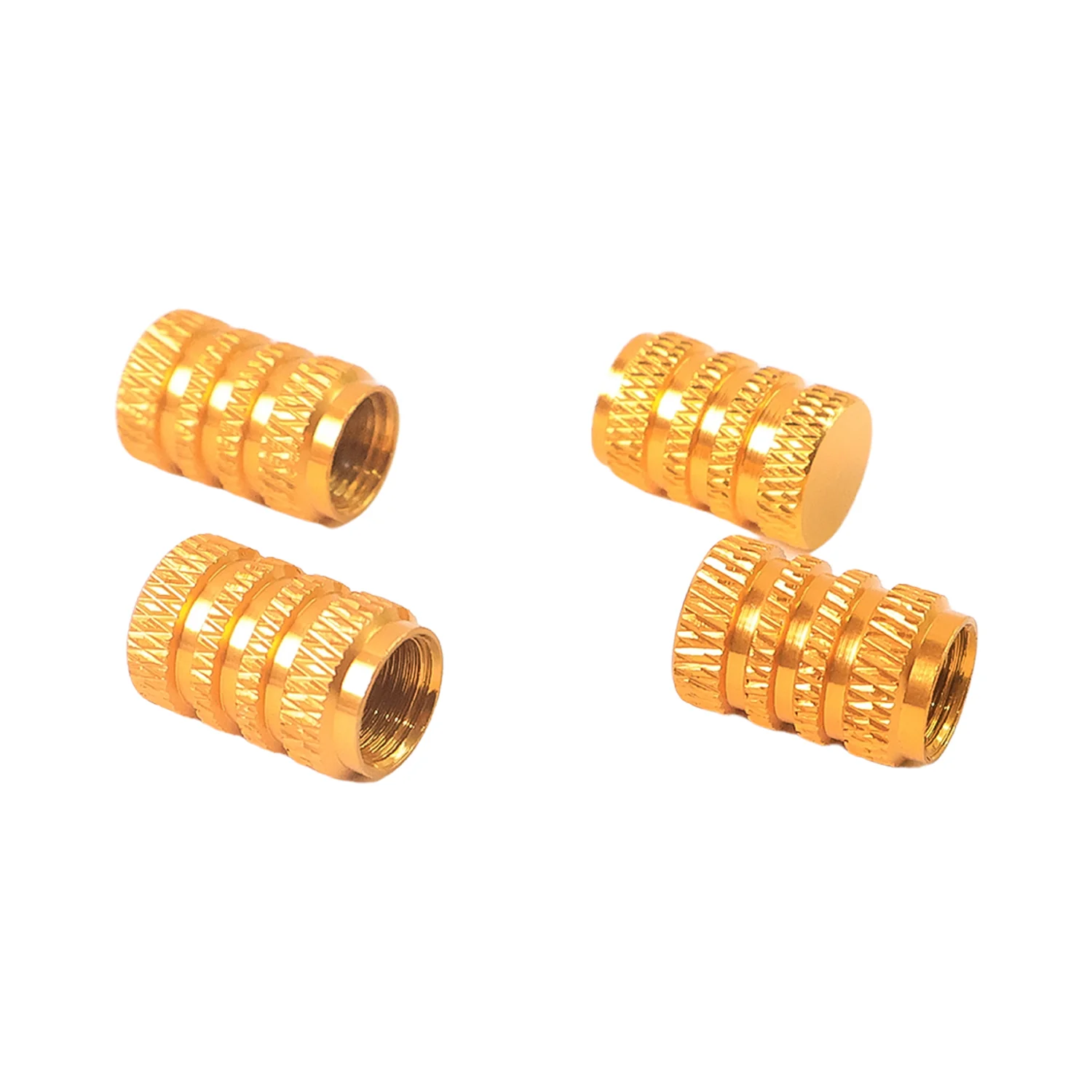 Tire Valve Stem Caps Fit 4pcs Silver - Image 11