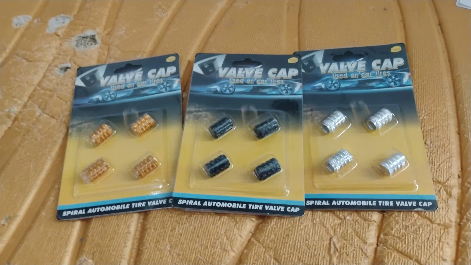 Tire Valve Stem Caps Fit 4pcs Silver - Image 12