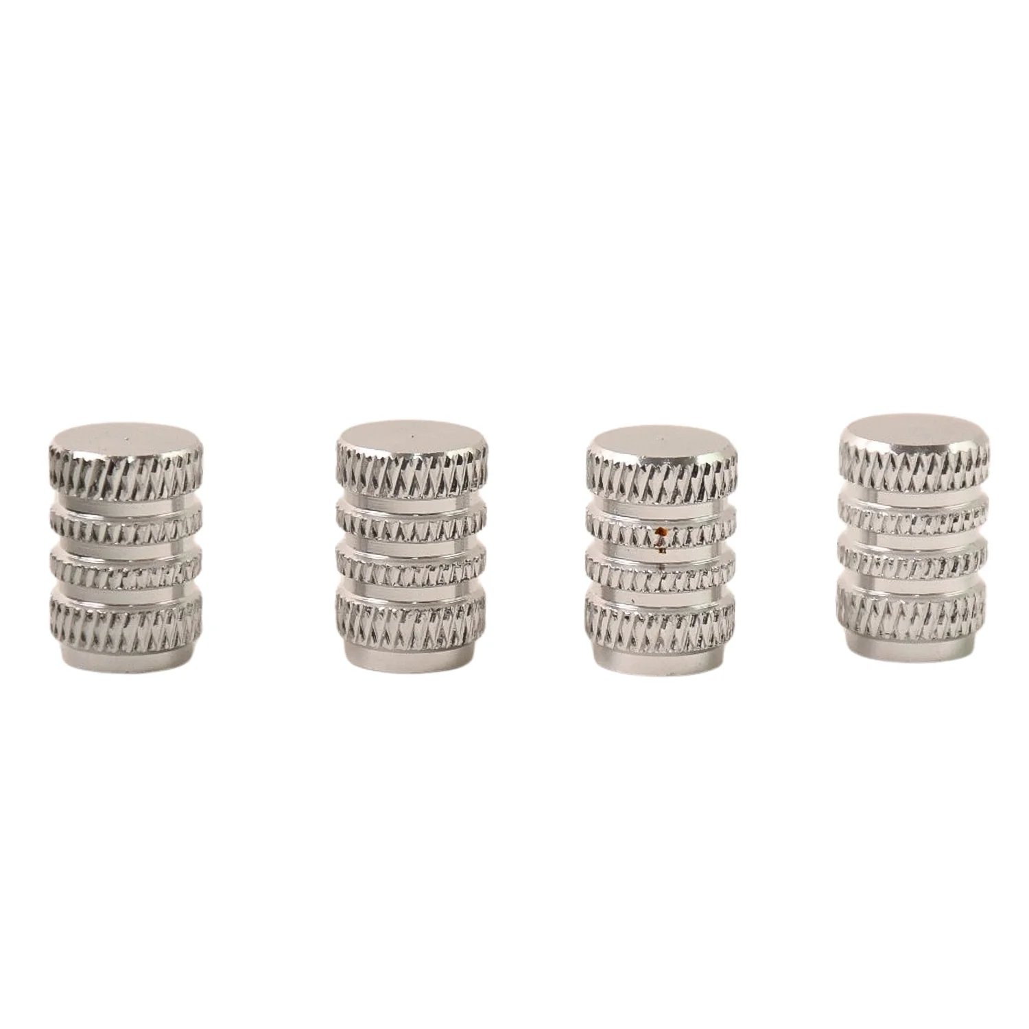 Tire Valve Stem Caps Fit 4pcs Silver - Image 4