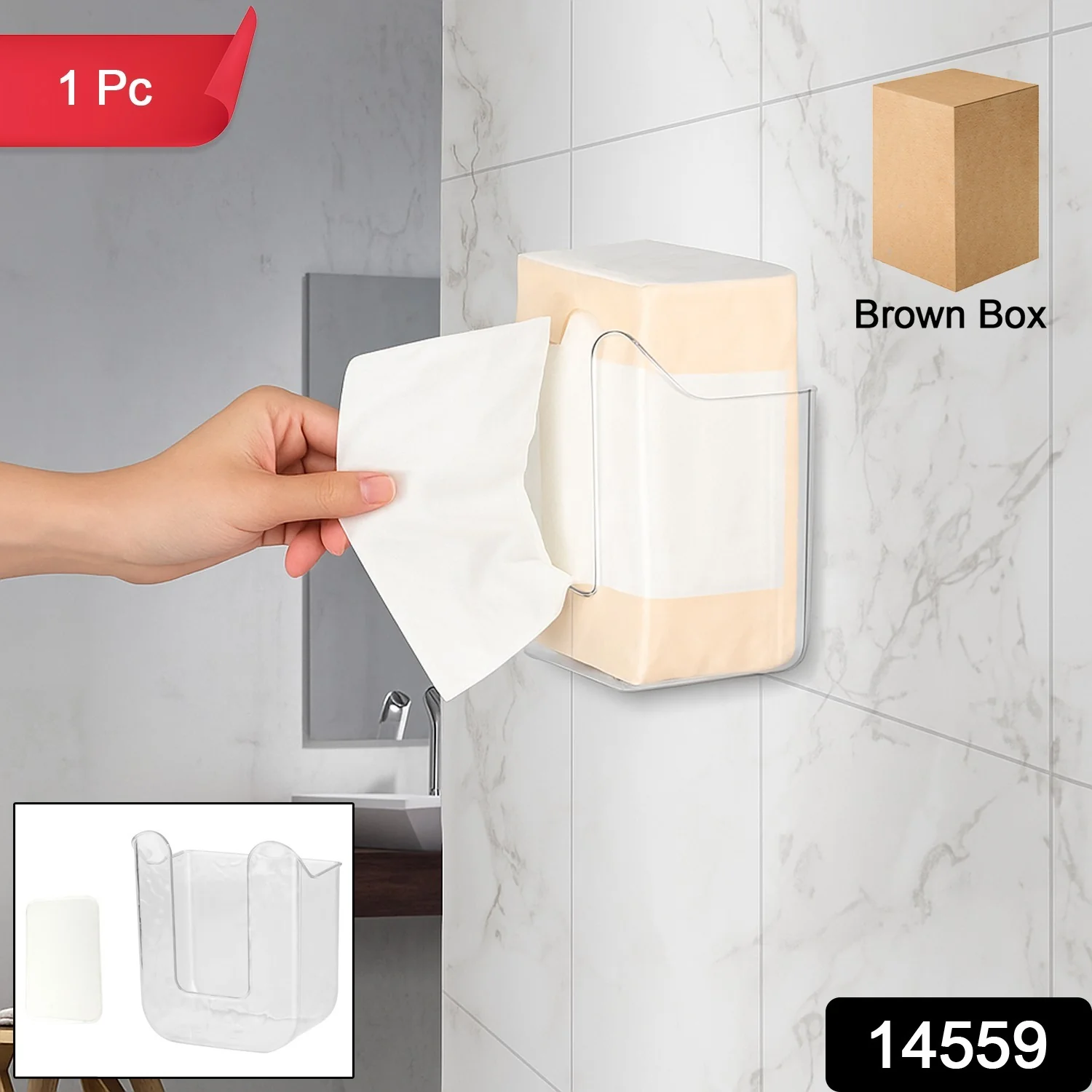 Tissue & Napkin Dispenser Holder - (1 Pc) - Image 2
