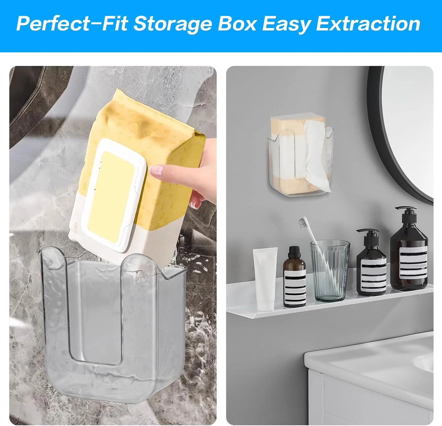 Tissue & Napkin Dispenser Holder - (1 Pc) - Image 6
