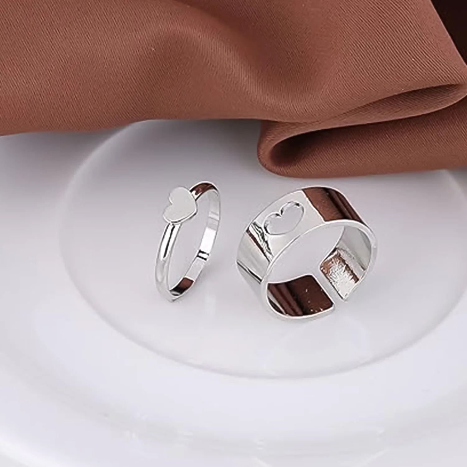 Together Forever Couple’s Ring Set - Image 2