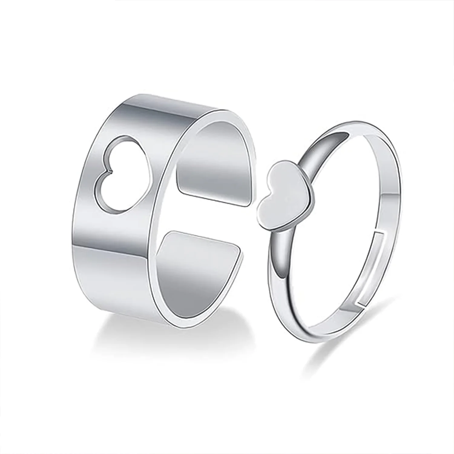 Together Forever Couple’s Ring Set - Image 5