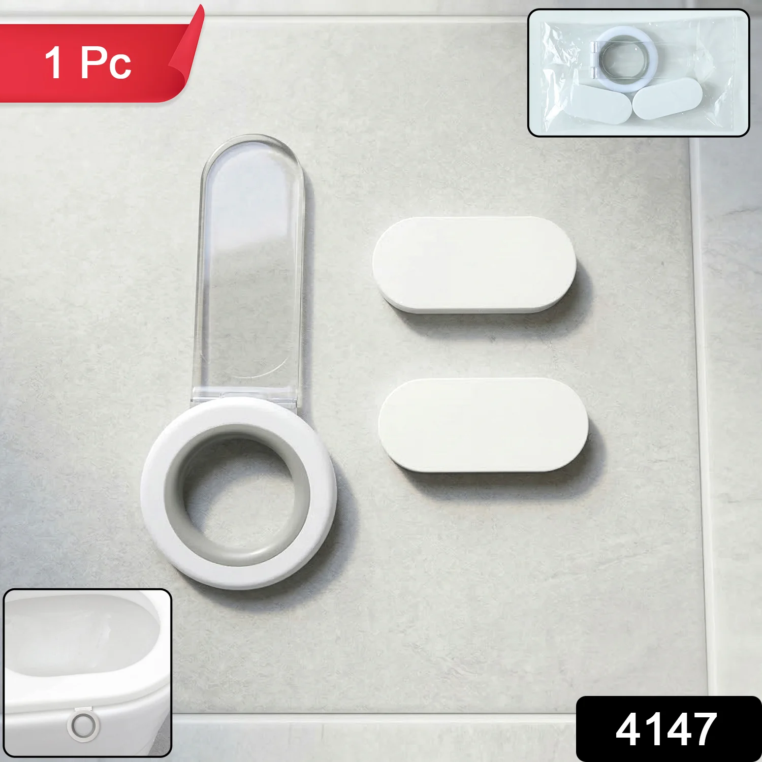 Toilet Seat Lifter – Easy-to-Use Toilet Lid (1 Pc) - Image 2