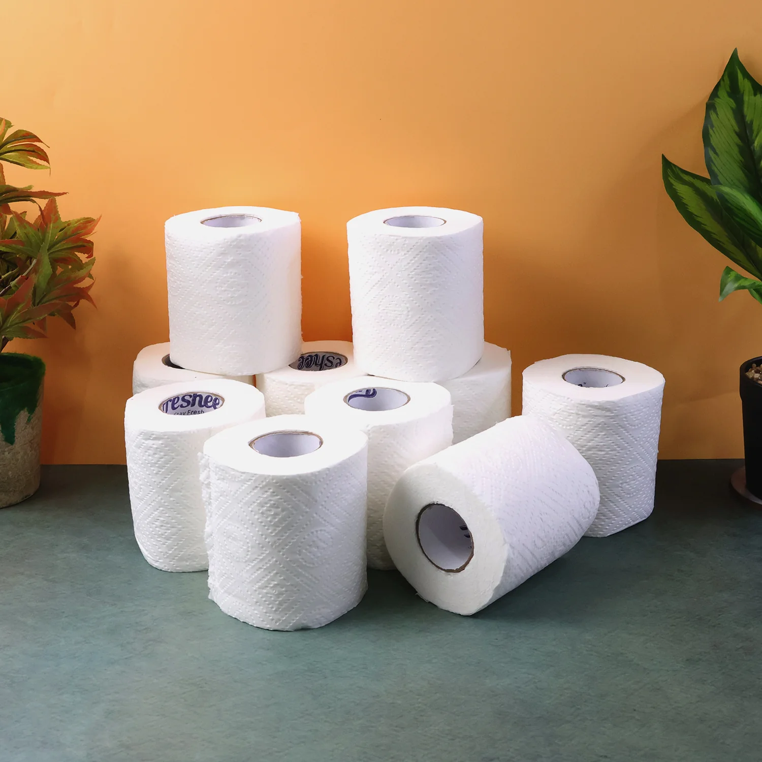 Toilet Tissue Rolls – Soft Embossed Bathroom Tissue, 220 Sheets × 10 Rolls - Image 6
