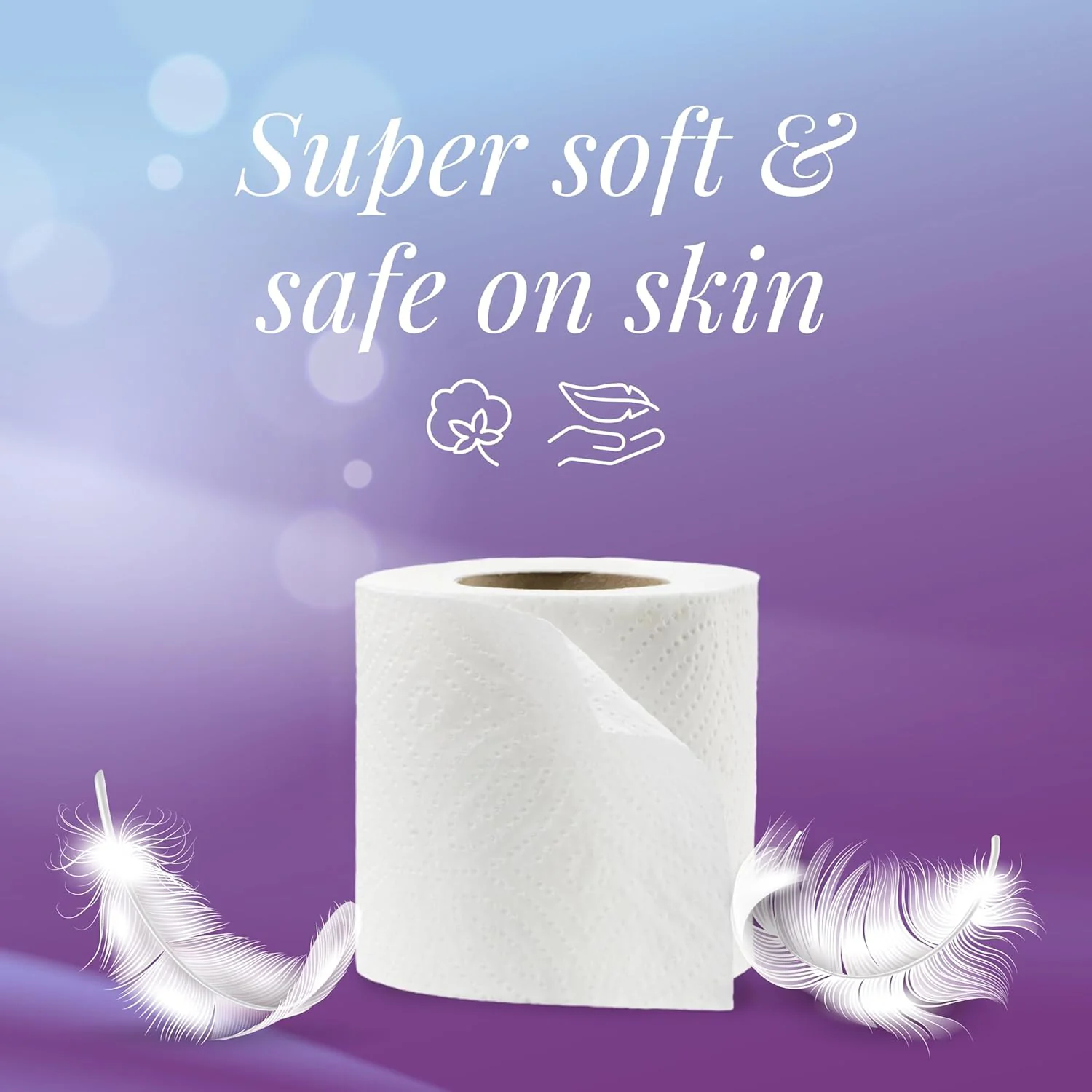 Toilet Tissue Rolls – Soft Embossed Bathroom Tissue, 220 Sheets × 10 Rolls - Image 8