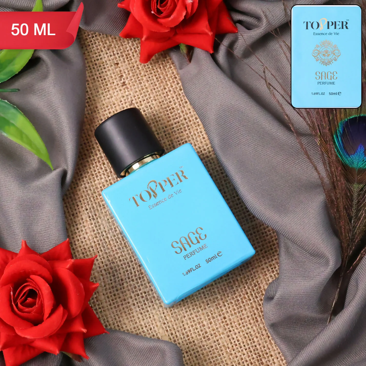 Topper Sage Luxuary Premium Men Perfume 50ml - Image 2