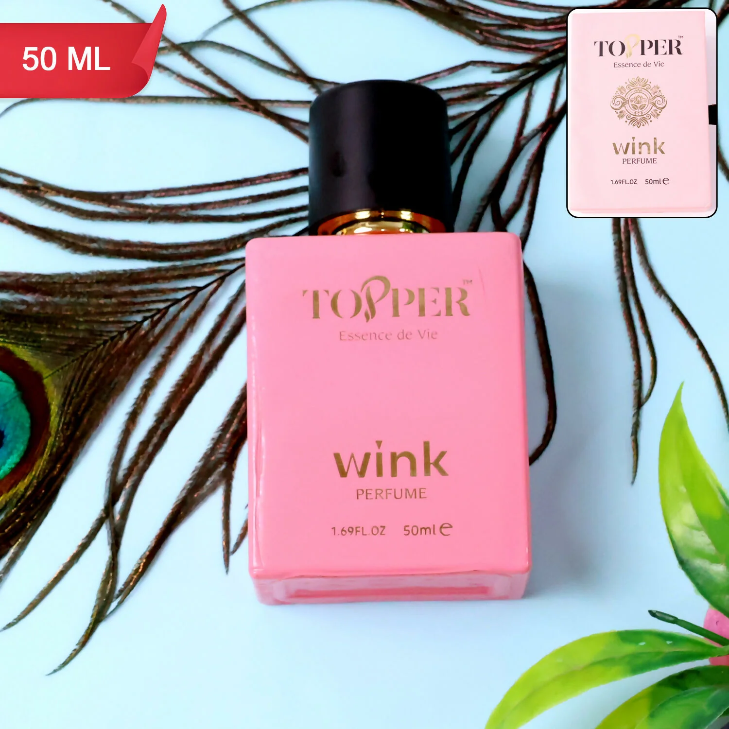 Topper Wink Premium Perfume For Men (1Box / 50ml) - Image 2