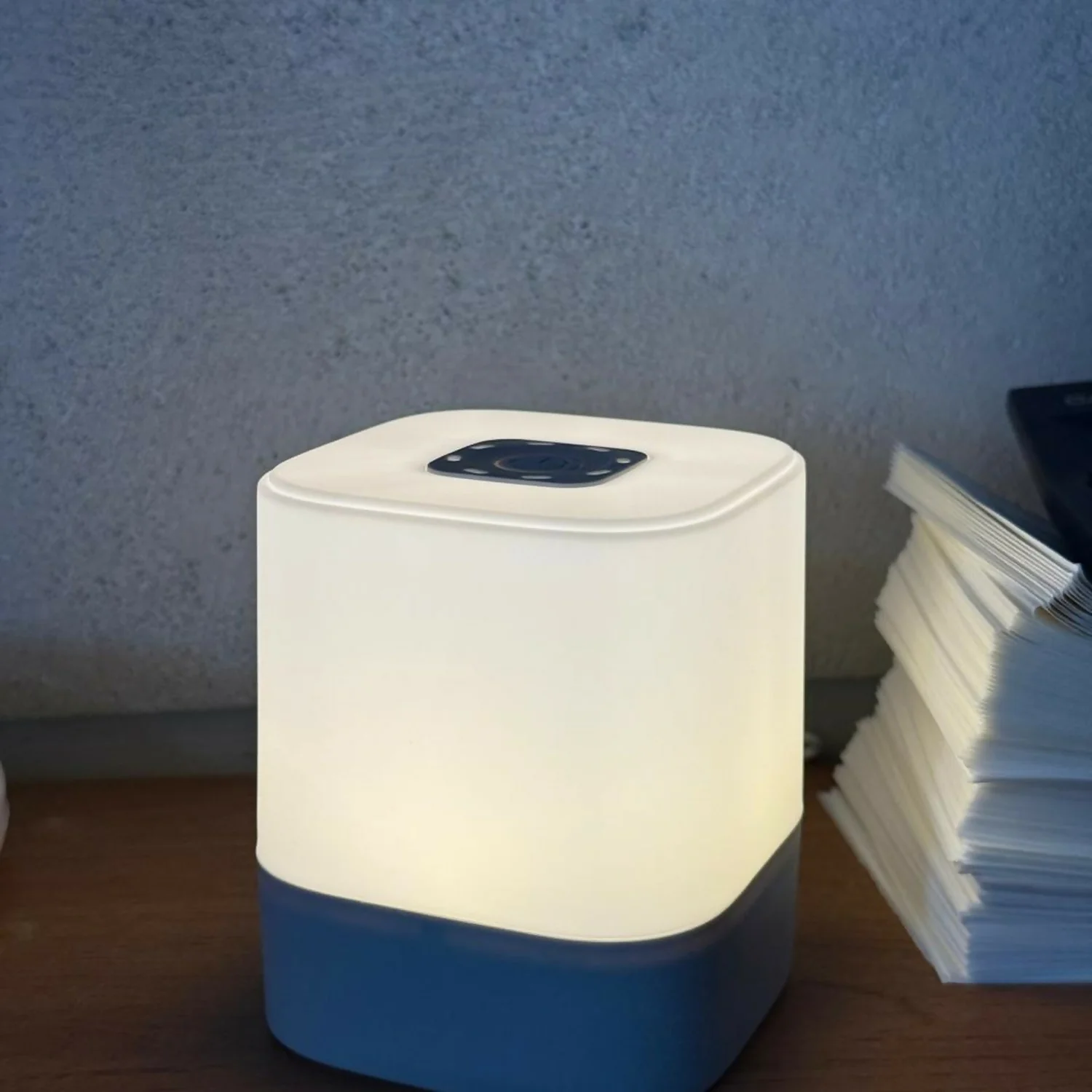 Touch Control Ambient LED Lamp with Multicolor Light & Stepless Dimming - Image 4