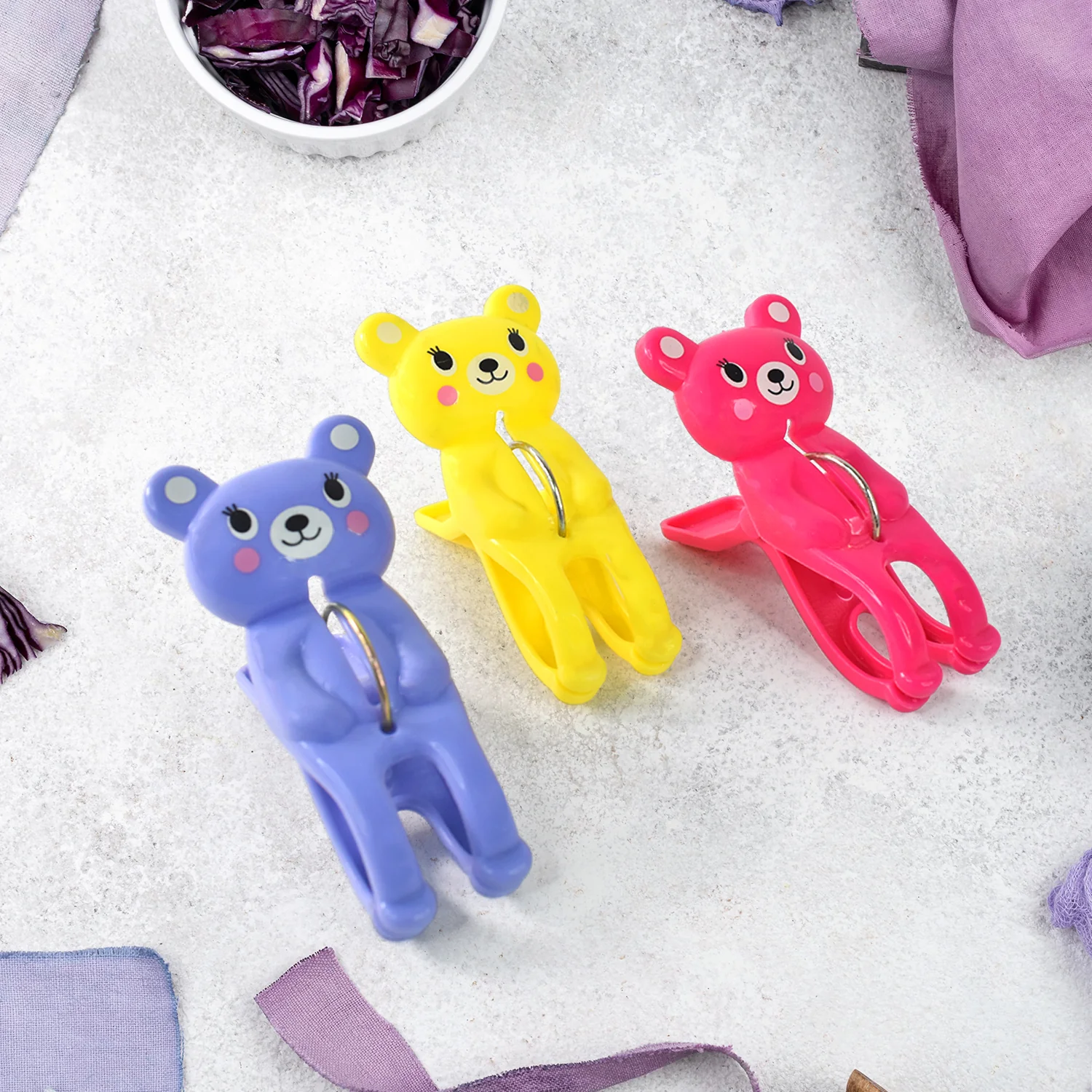 Towel Clip Windproof Plastic Towel Clips (3 Pcs Set) - Image 3