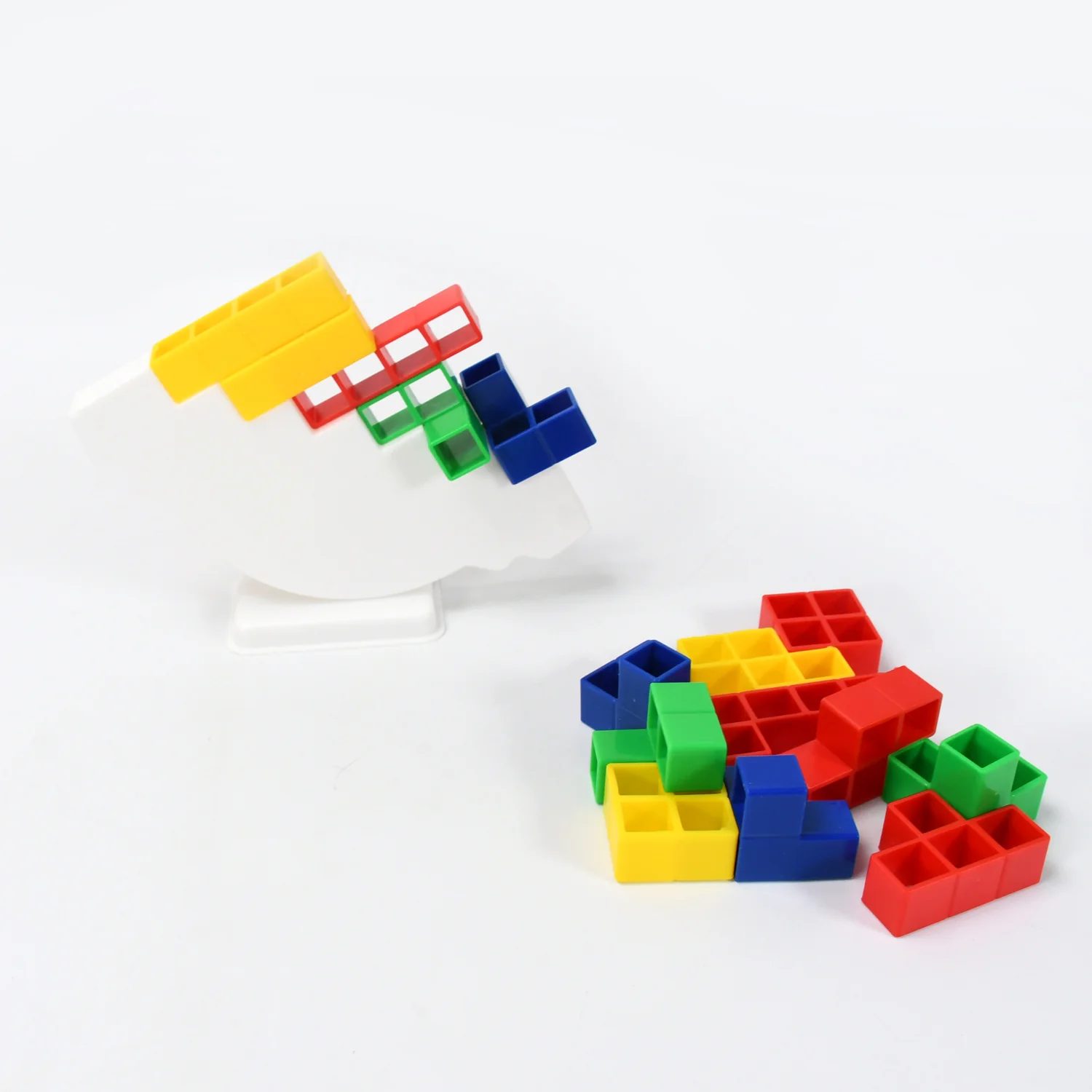 3D Tower Game, Tower Balance Game (16 Pcs Set) - Image 4