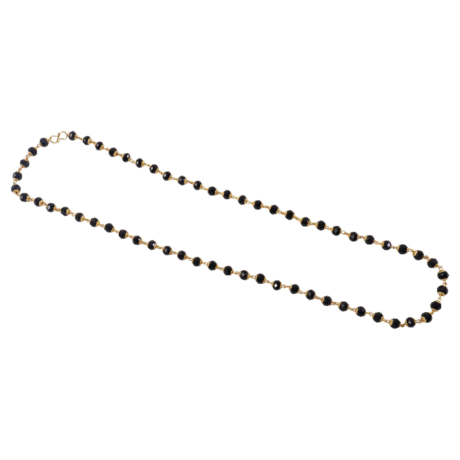 Traditional Black Beads Mangalsutra Style Necklace for Women (1 pc) - Image 5