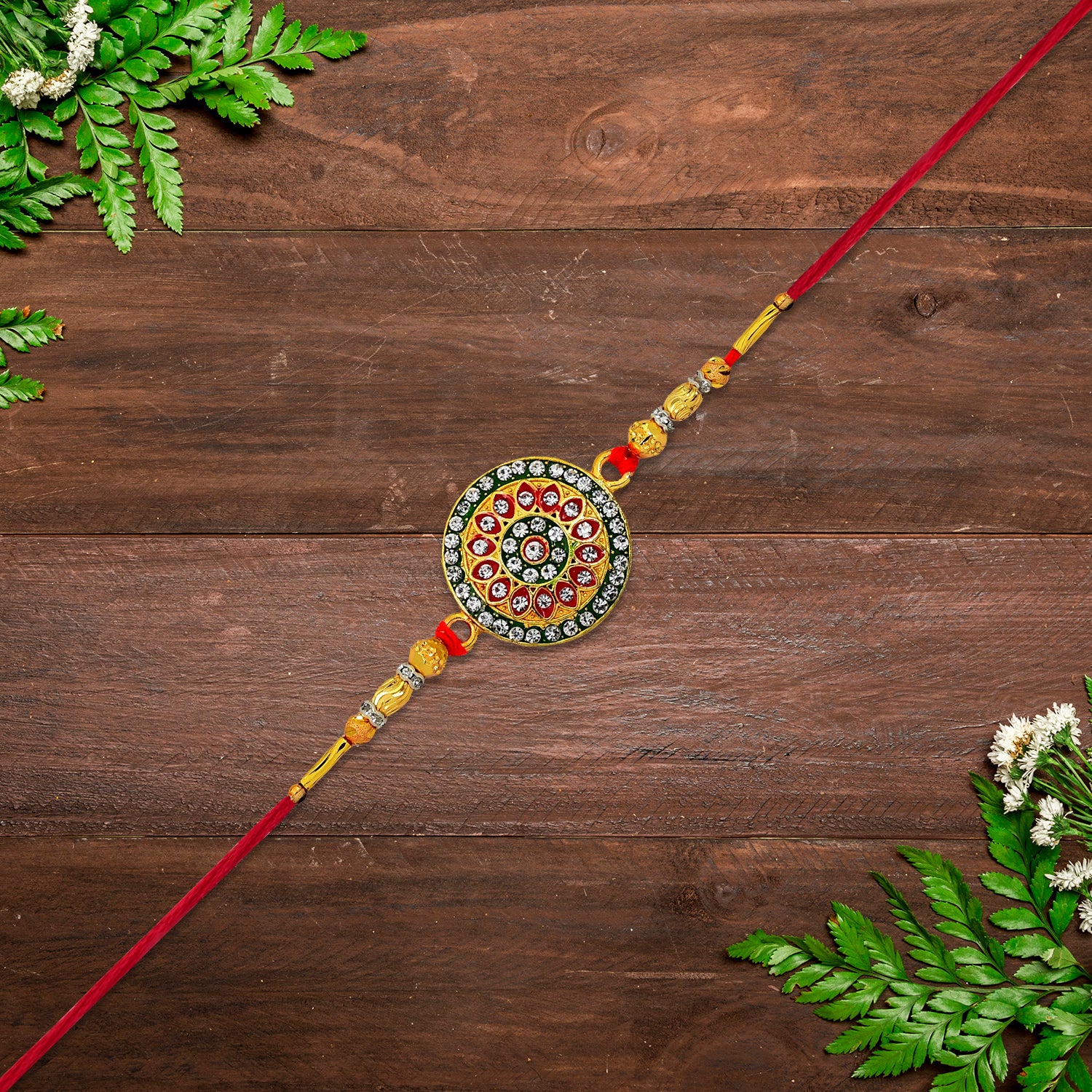 Traditional Circle Rakhi - Image 3