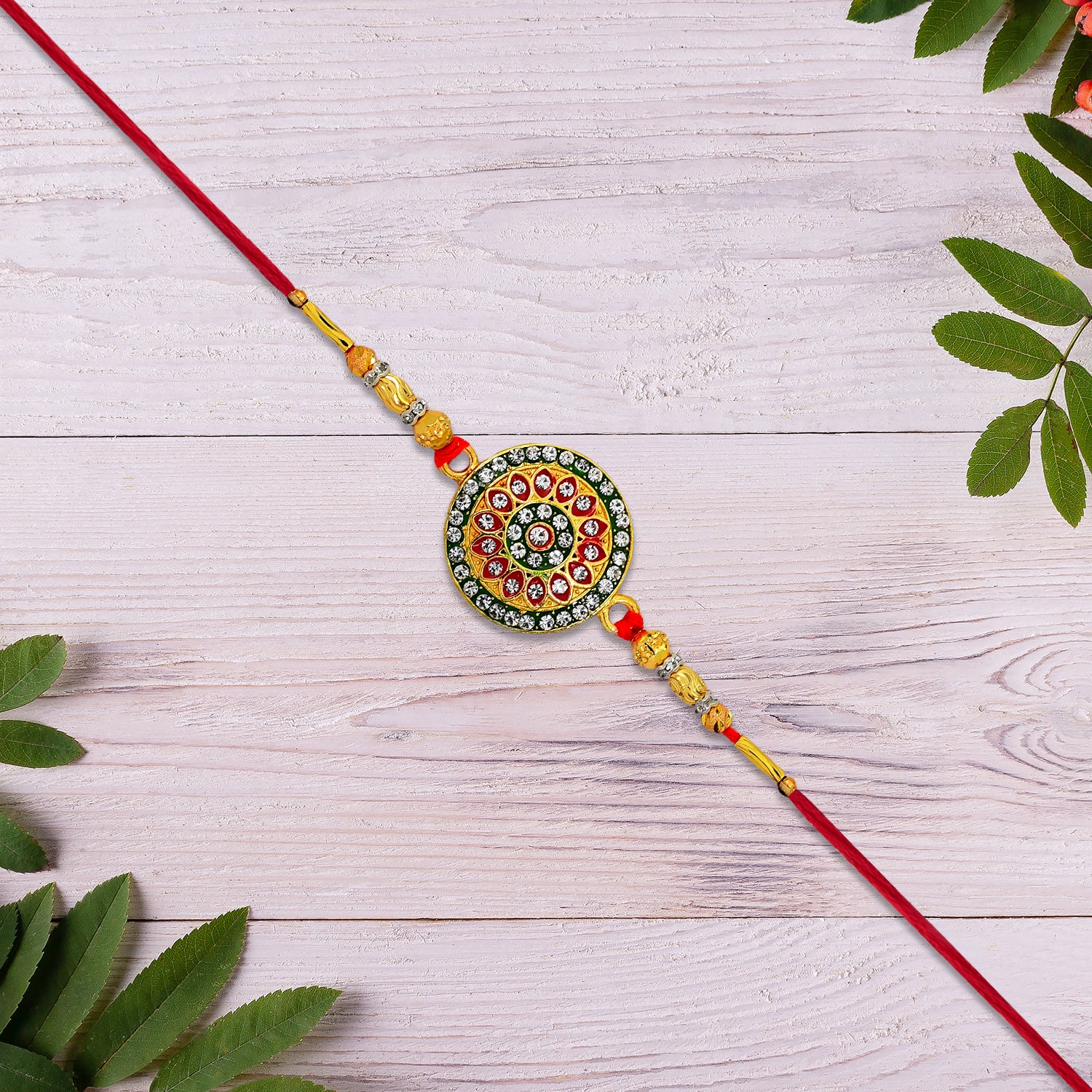 Traditional Circle Rakhi - Image 4