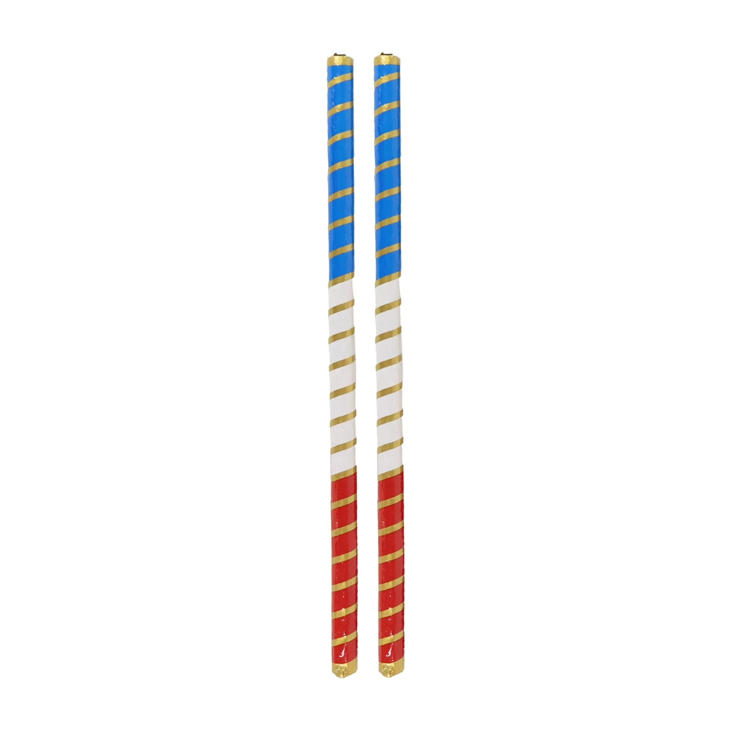 Traditional Decorative Dandiya Sticks Pair for Navratri, Garba (2 Pc) - Image 5