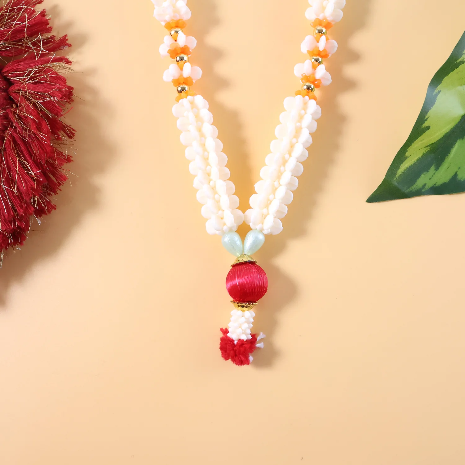 Traditional Decorative Pooja Gajra Garland (1 Pc) - Image 3