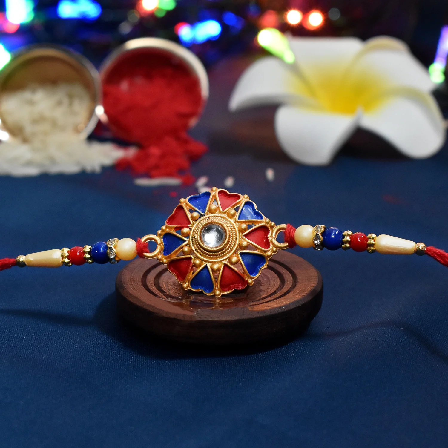 Traditional Designer Rakhi - Image 3