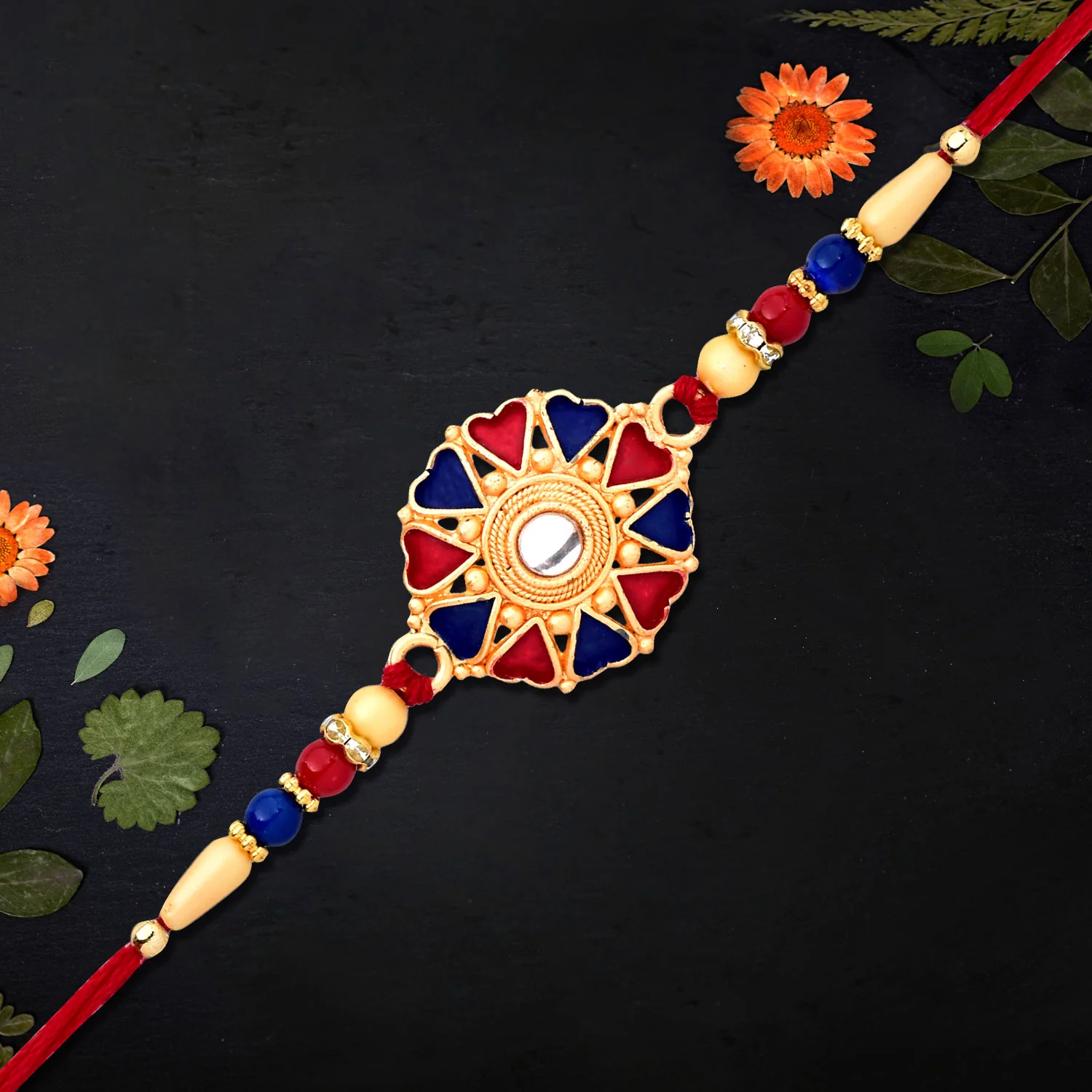 Traditional Designer Rakhi - Image 4