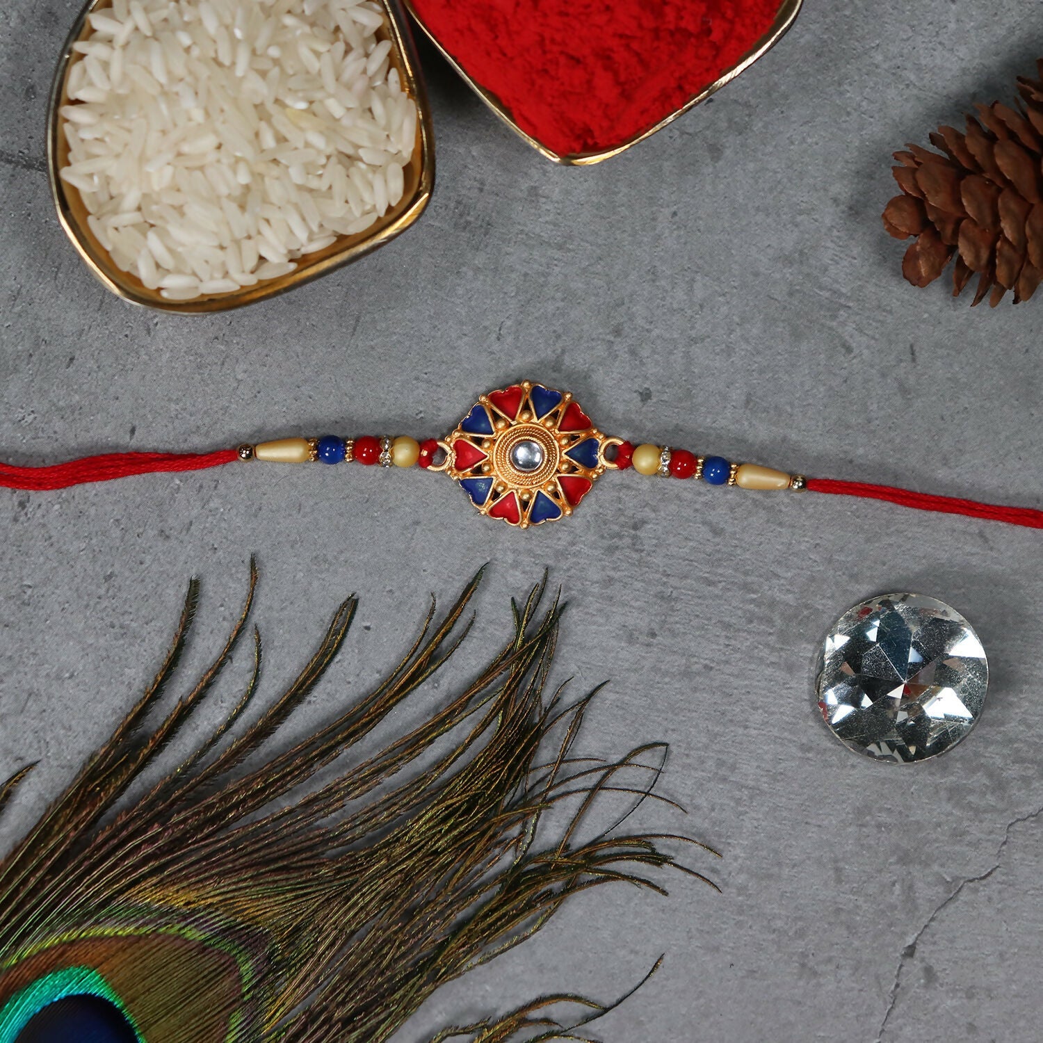 Traditional Designer Rakhi - Image 6