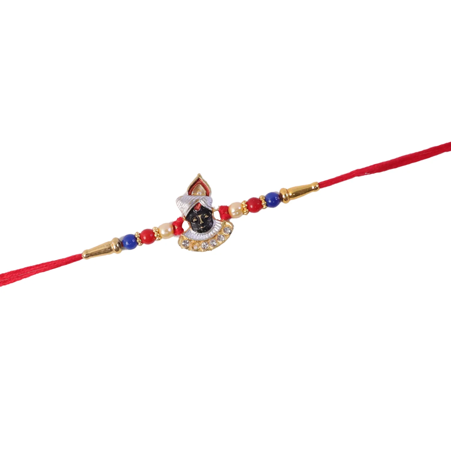Traditional Krishna Design Rakhi (1 Pc) - Image 6