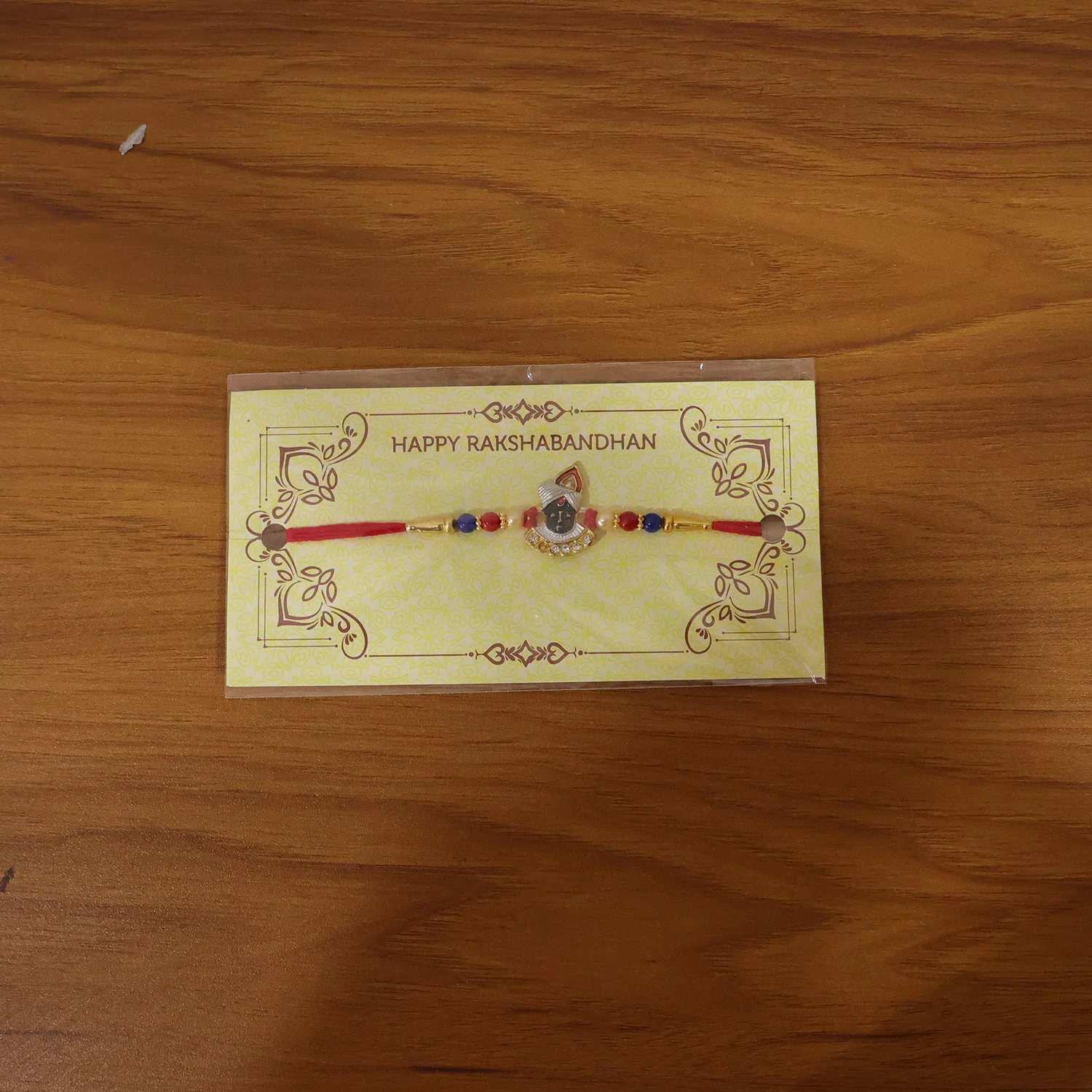 Traditional Krishna Design Rakhi (1 Pc) - Image 9