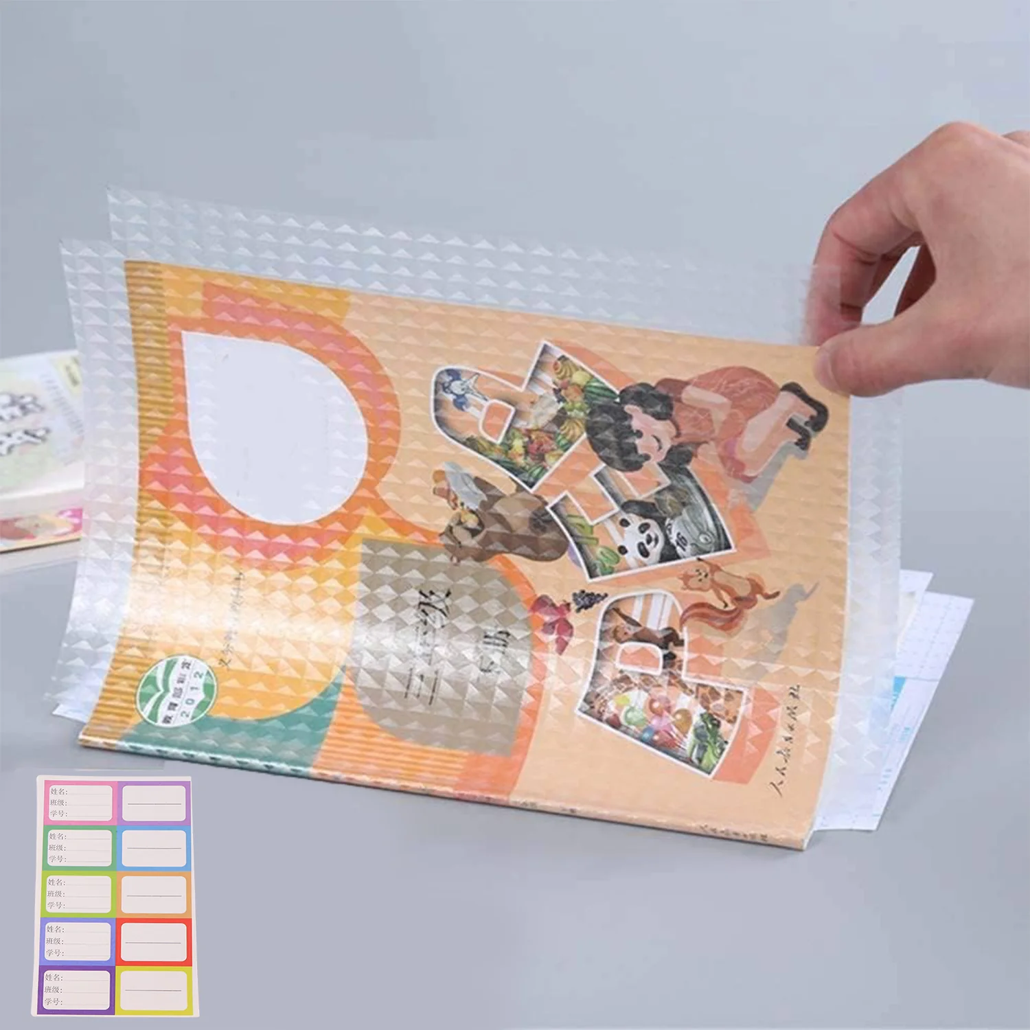 Transparent Book Cover (10 Pcs Set / 47x37cm) - Image 7