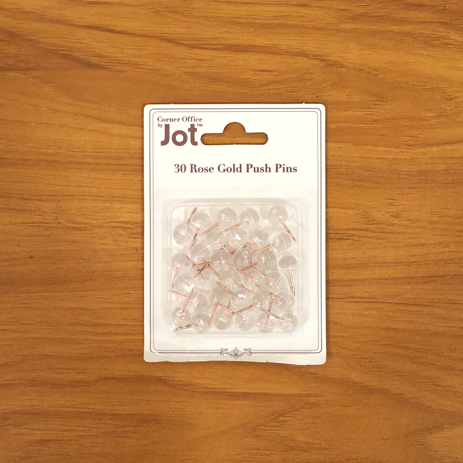 Transparent Crystal Head Push Pins Set for Notice Board (30 pc) - Image 9