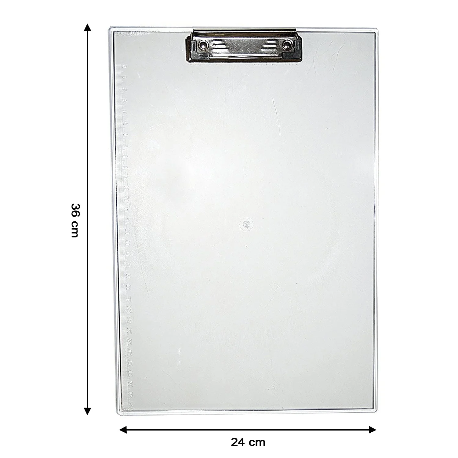 Transparent Premium Exam Pad with Centimeter Measuring Side for Students - Image 6