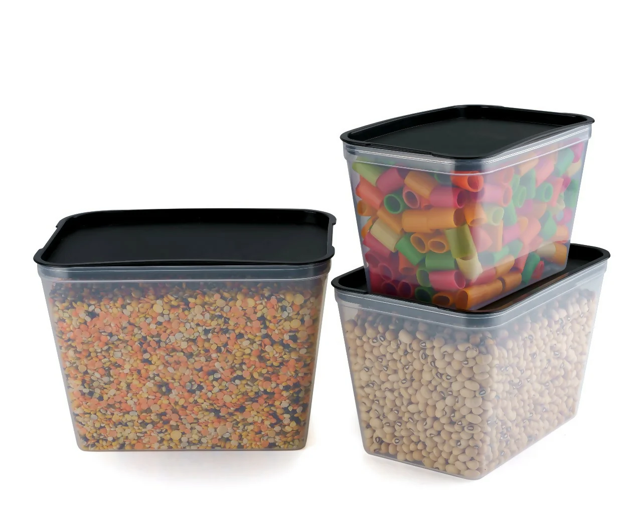 Transparent Food Storage box Pack of 6 - Image 3