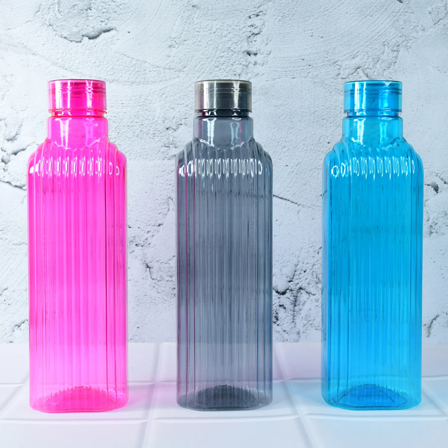 Transparent Fridge Water Bottles (3 Pc) - Image 3